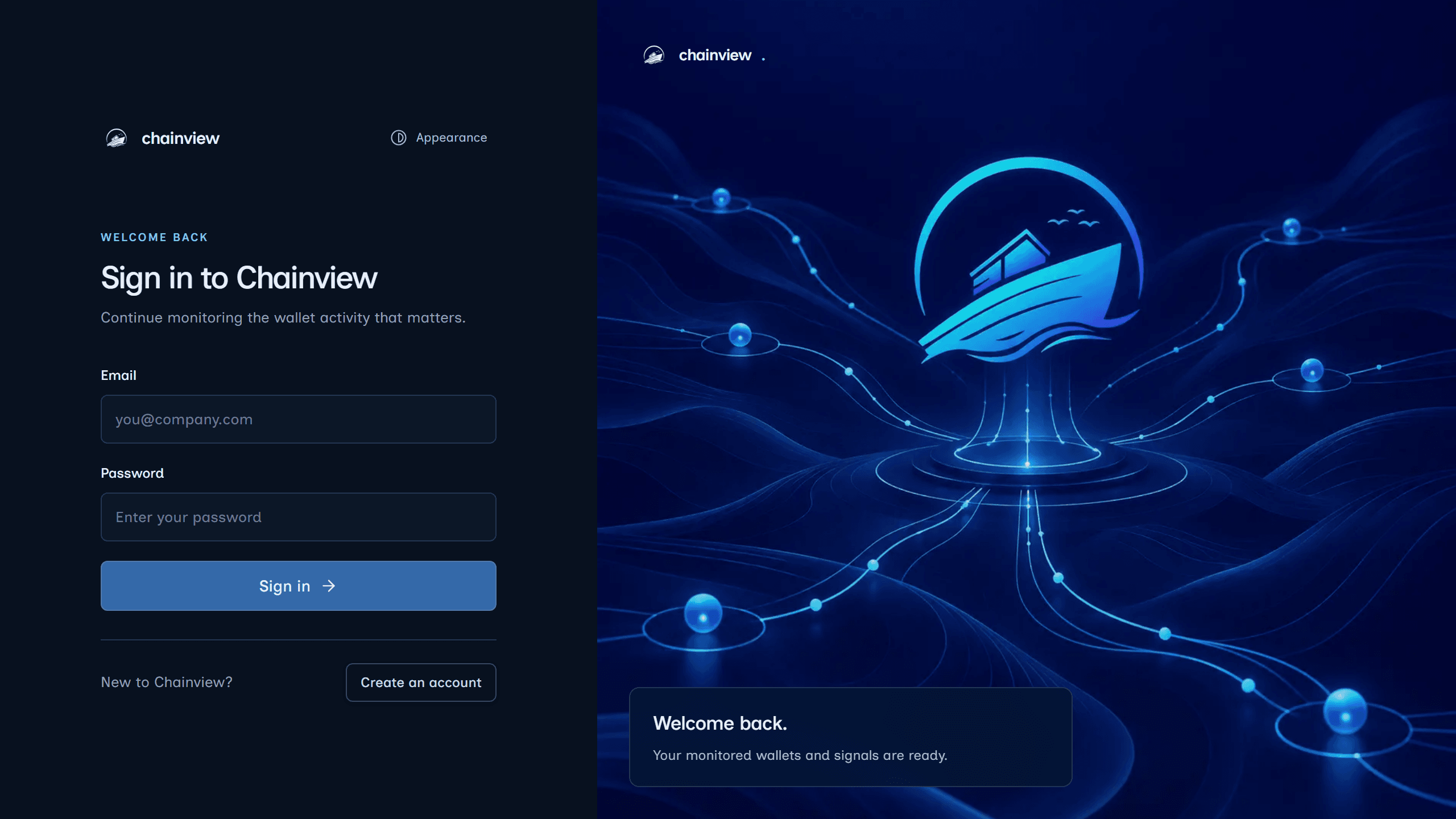 Chainview preview