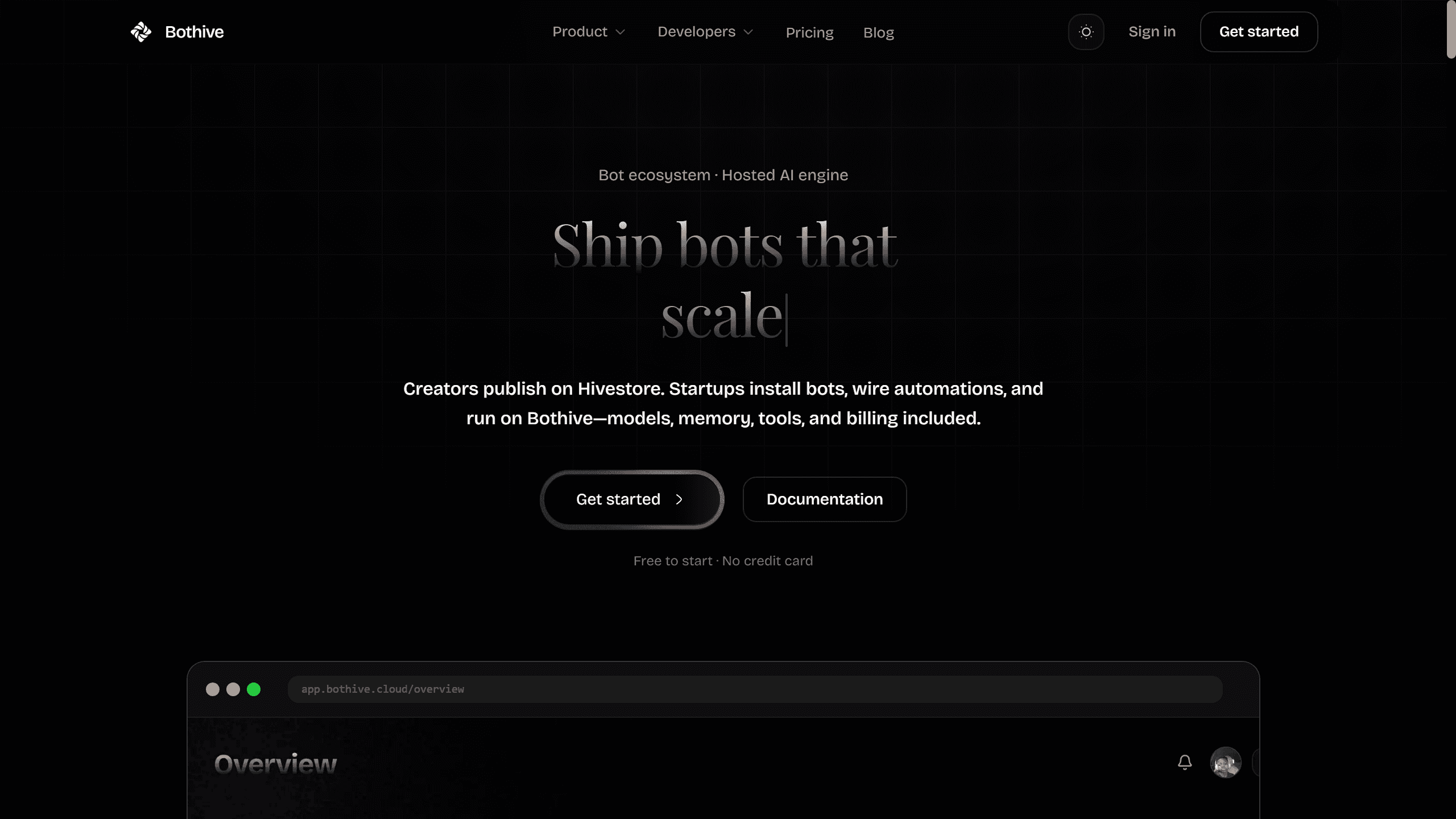 BotHive preview